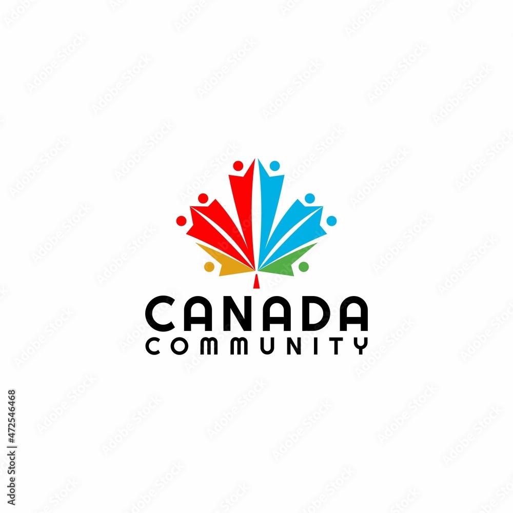 Canada Community Logo Design Vector Canada Community Logo Design Vector