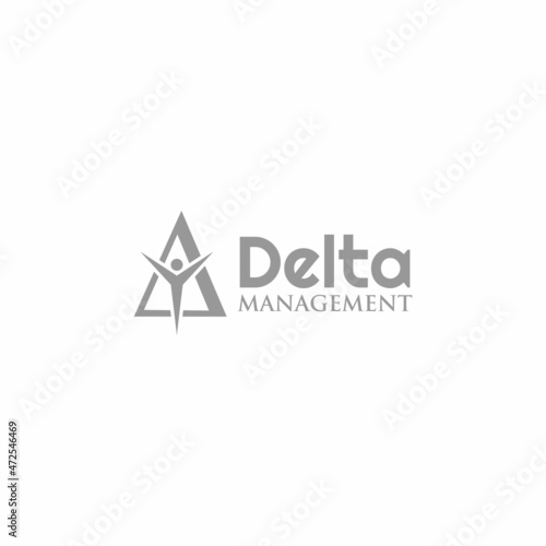 Delta People Management Logo Design