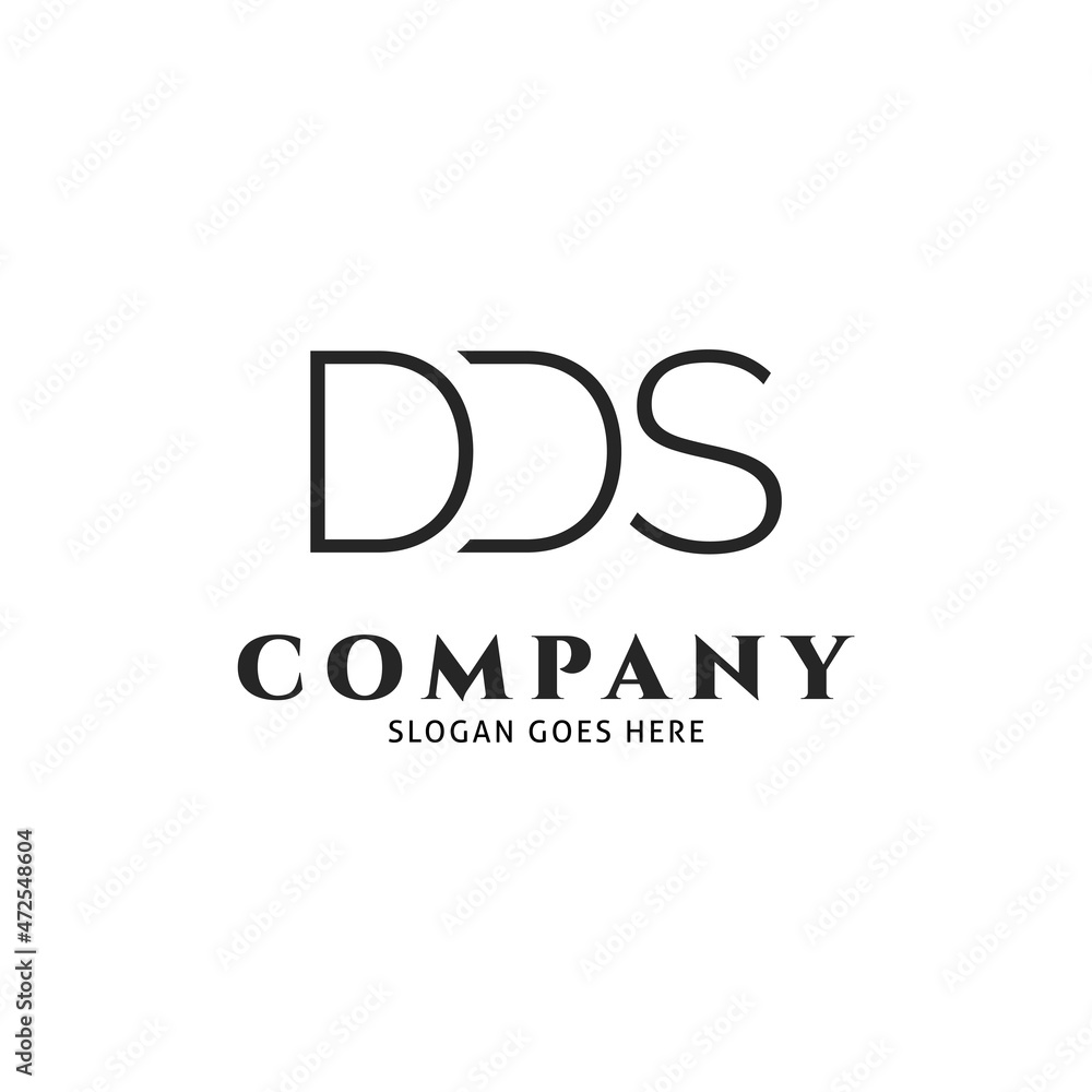 Initial Letter DDS Icon Vector Logo Template Illustration Design Initial Letter DDS Icon Vector Logo Template Illustration Design