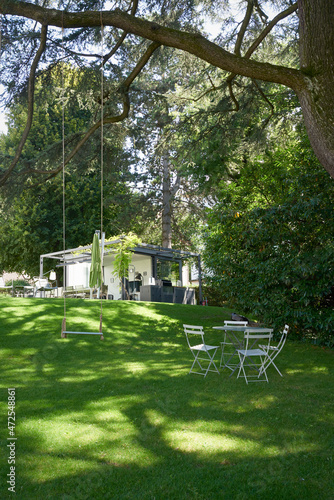 Big luminous garden