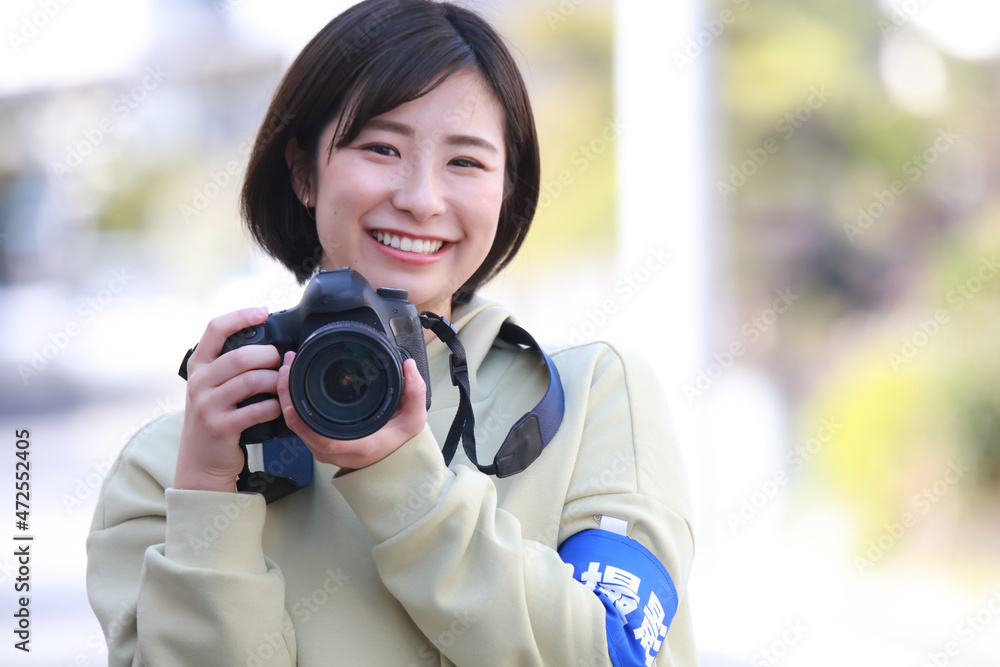 女性カメラマン イメージ 女性カメラマン イメージ