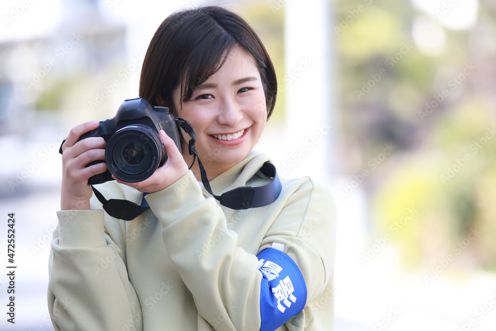 女性カメラマン イメージ 女性カメラマン イメージ