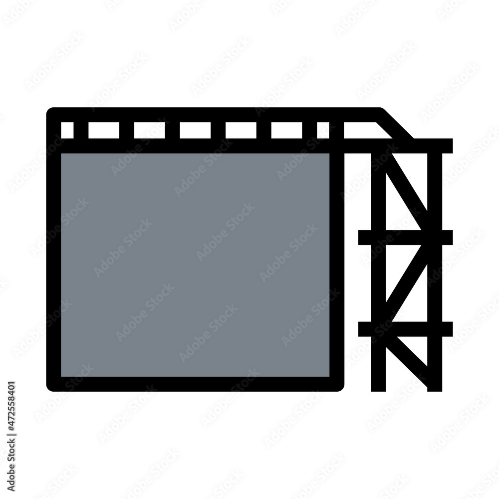 Obraz premium Oil Tank Storage Icon