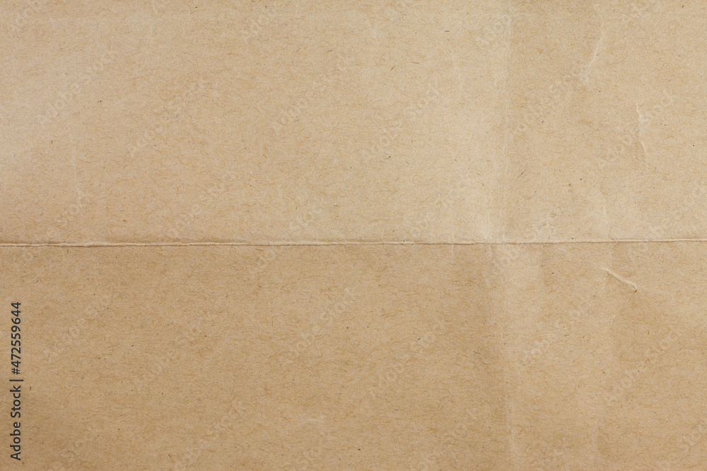 Recycled brown paper background.