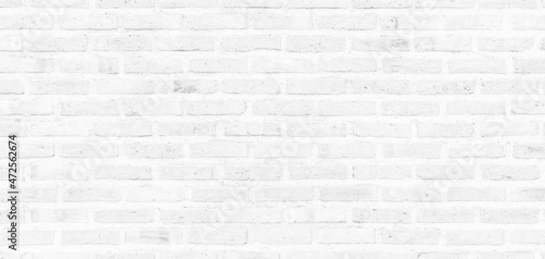 vintage white brick wall texture background