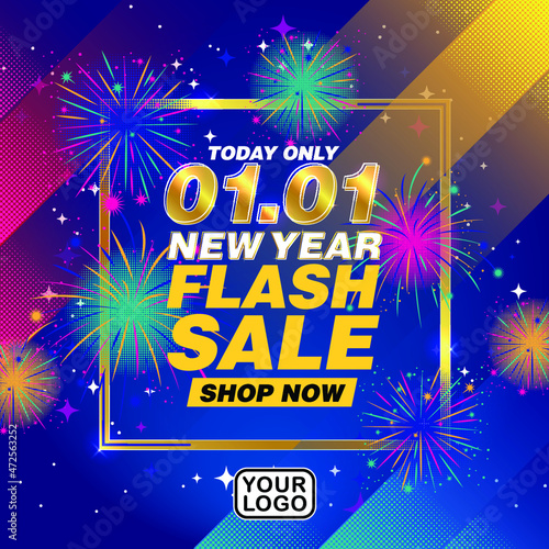 New Year 0101 flash sale