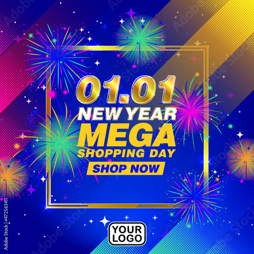 New Year 0101 mega shopping day