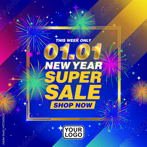 New Year 0101 super sale