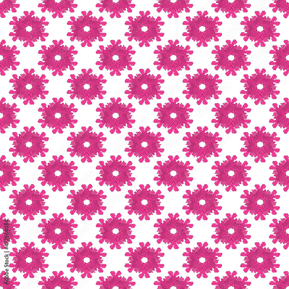 Pink ornament Pink ornament