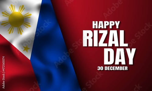 Rizal Day Background Design.