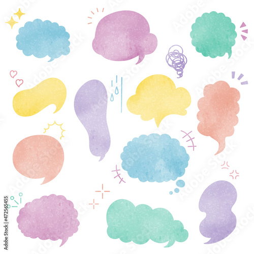 吹き出しセット