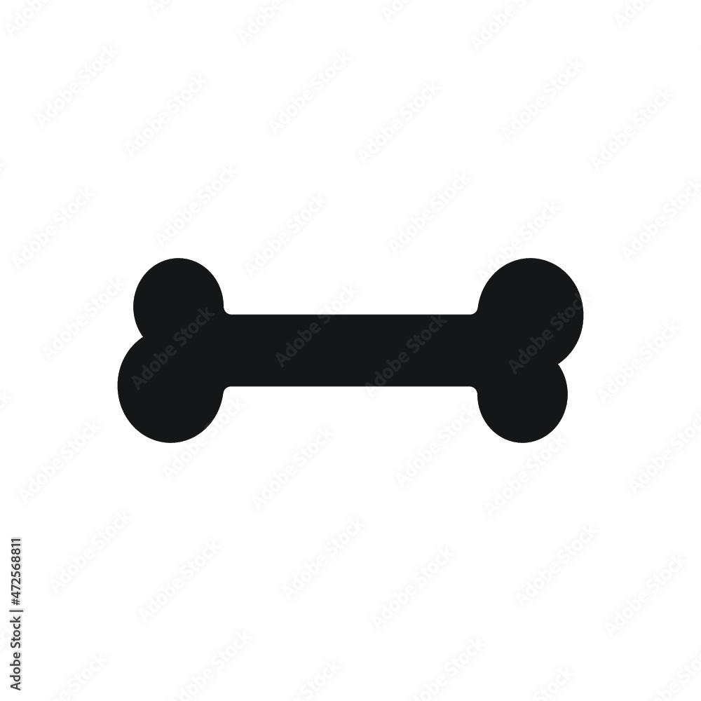 bone flat icon bone flat icon