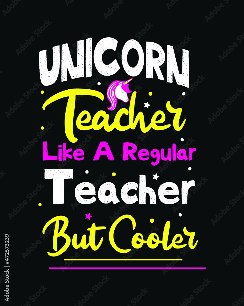 Unicorn Lettering typography t-shirt design.Unicorn Quotes t-shirt design. unicorn t-shirt design.