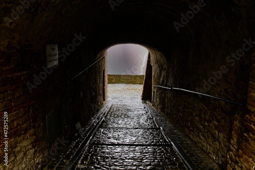 Ancient Medieval Hilltop Town in Central Umbria Italy