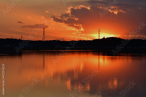 夕焼け風景