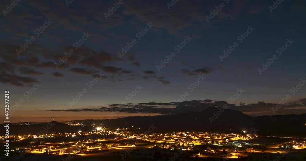 Timelapse video of landscape during sunset over the horizon Timelapse video of landscape during sunset over the horizon