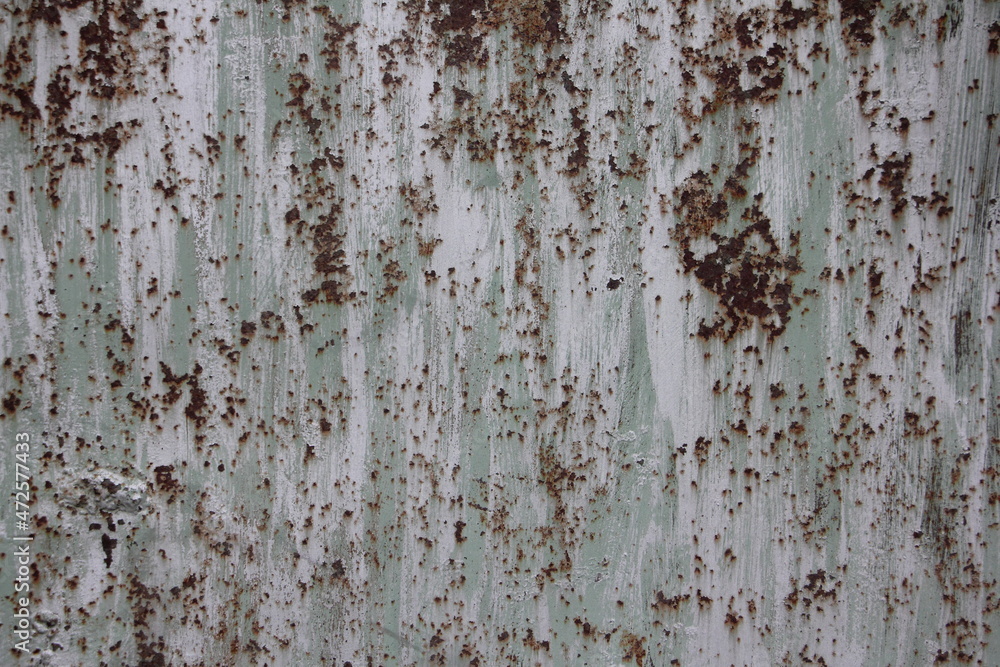 Old gray painted weathered rusty metal surface design, mockup background texture for wallpaper Old gray painted weathered rusty metal surface design, mockup background texture for wallpaper
