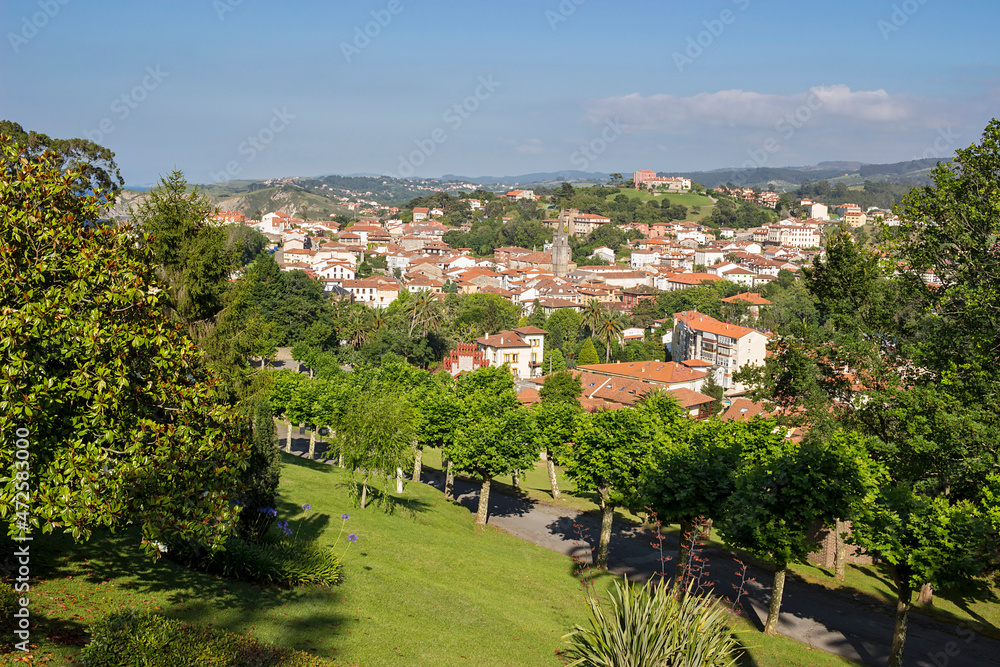 Comillas town in Cantabria province, Spain