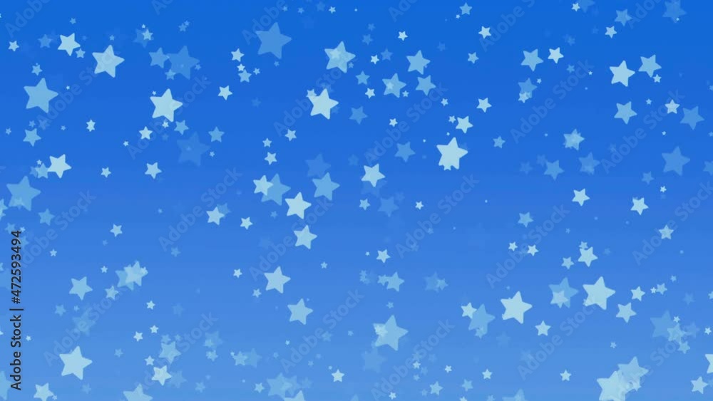 Twinkle stars on blue background Twinkle stars on blue background