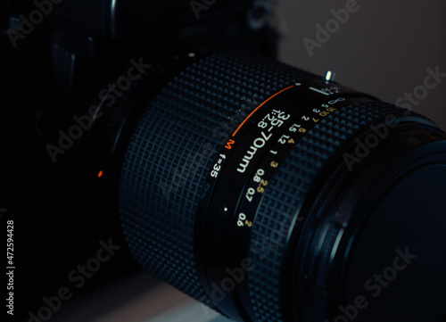 A photographic lens from the analog era