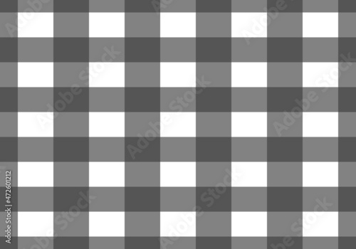 Patrón de cuadros de Vichy gris