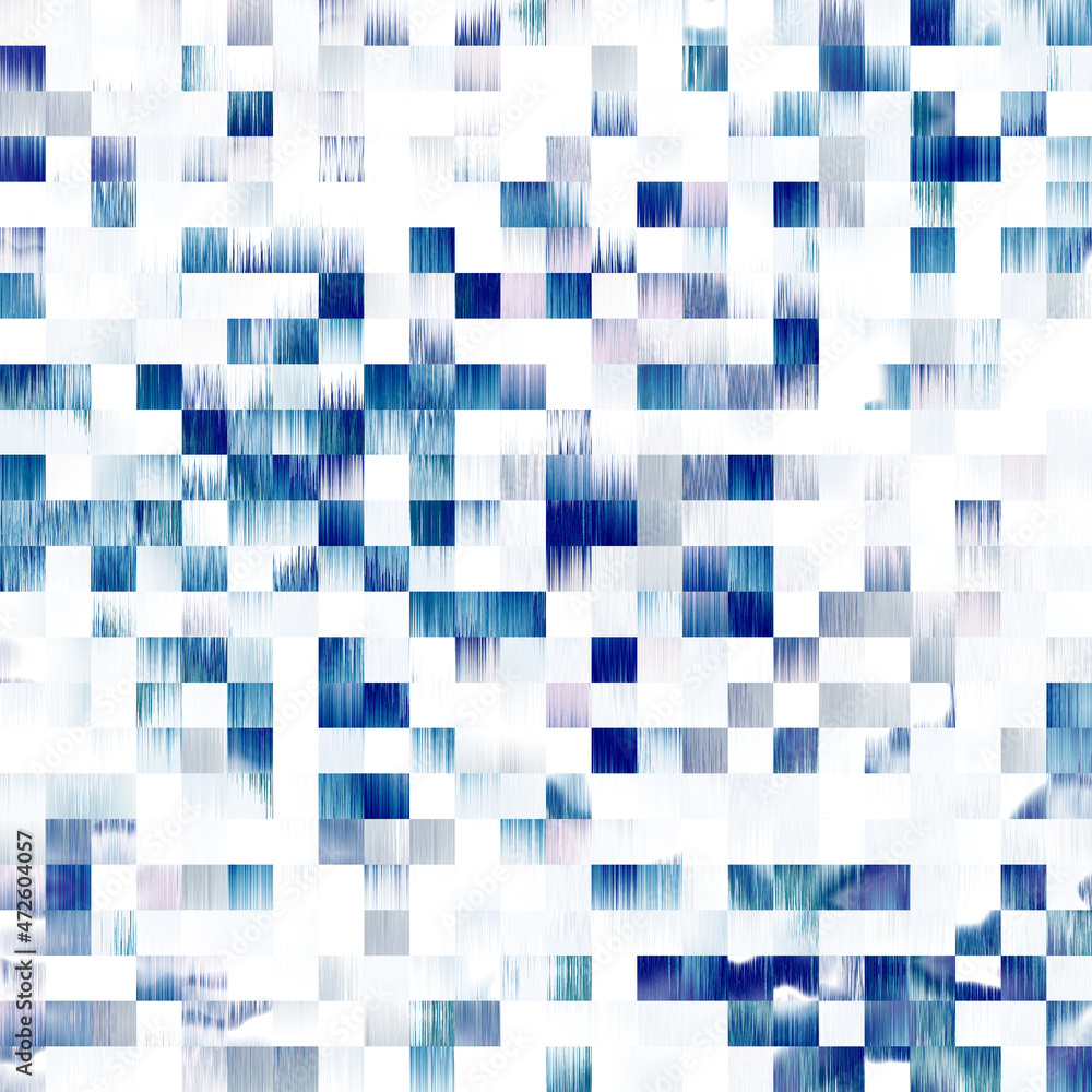 Optical low poly pixel grid dye blur texture background. Seamless washed out geometric ombre effect. 80s style retro square shape pattern. High resolution funky beach wear fashion textile tile. Optical low poly pixel grid dye blur texture background. Seamless washed out geometric ombre effect. 80s style retro square shape pattern. High resolution funky beach wear fashion textile tile.