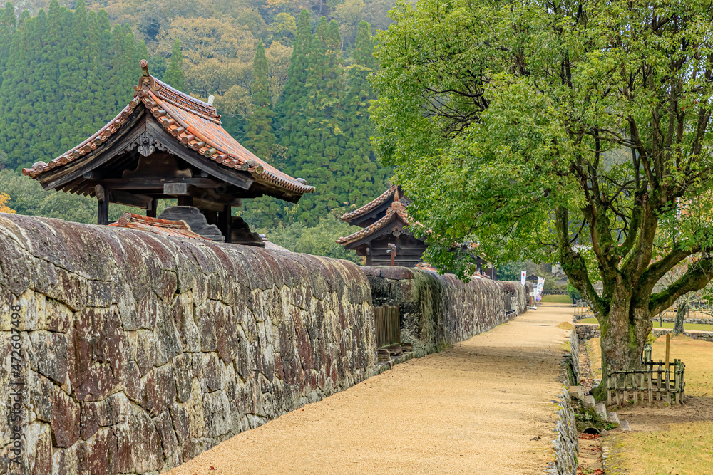 秋の旧閑谷学校 岡山県備前市 Former Shizutani School in Autumn. Okayama-ken Bizen city 秋の旧閑谷学校 岡山県備前市 Former Shizutani School in Autumn. Okayama-ken Bizen city