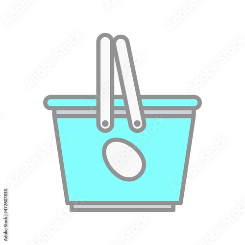 Picnic Filled Light Vector Icon Design