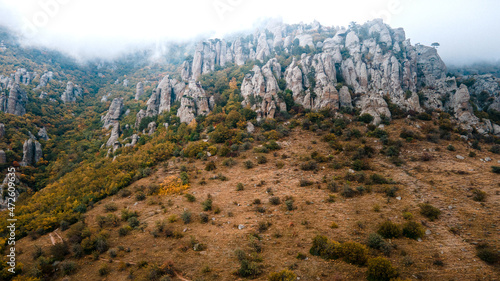autumn in the mountains