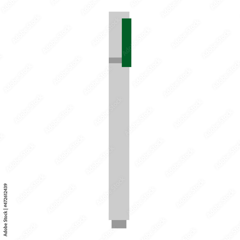 シンプルでフラットなペンのイラスト シンプルでフラットなペンのイラスト