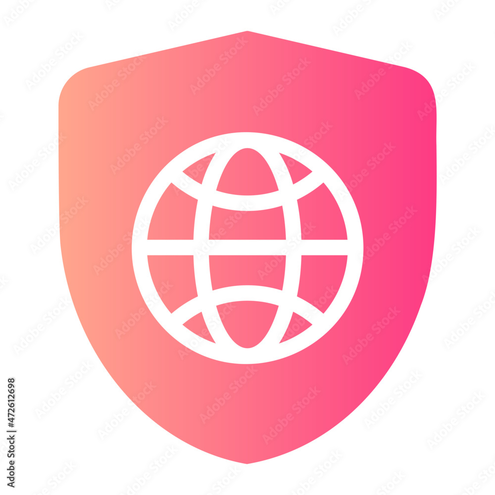 security gradient icon security gradient icon