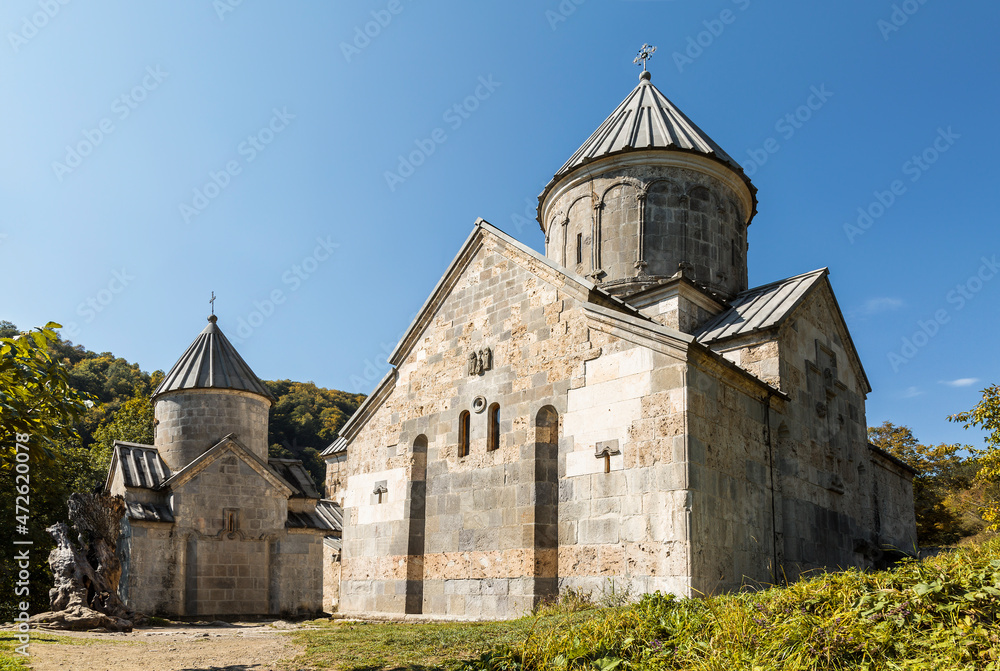 Haghartsin monastery in Tavush region of Armenia in the valley of Ijevan ridge