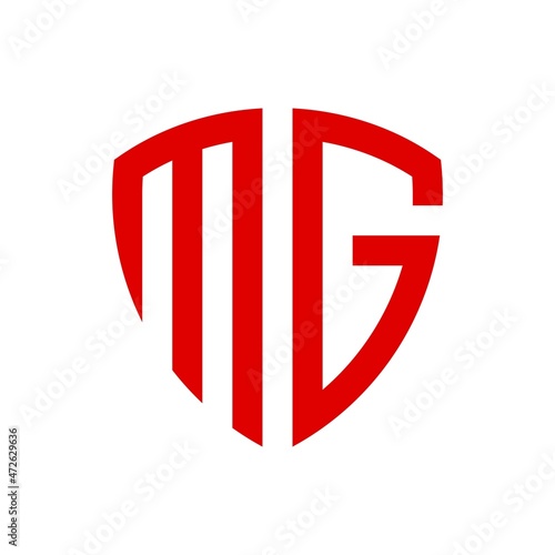 Free Download Initial Letter MG Shield logo design vector - GFXLoad