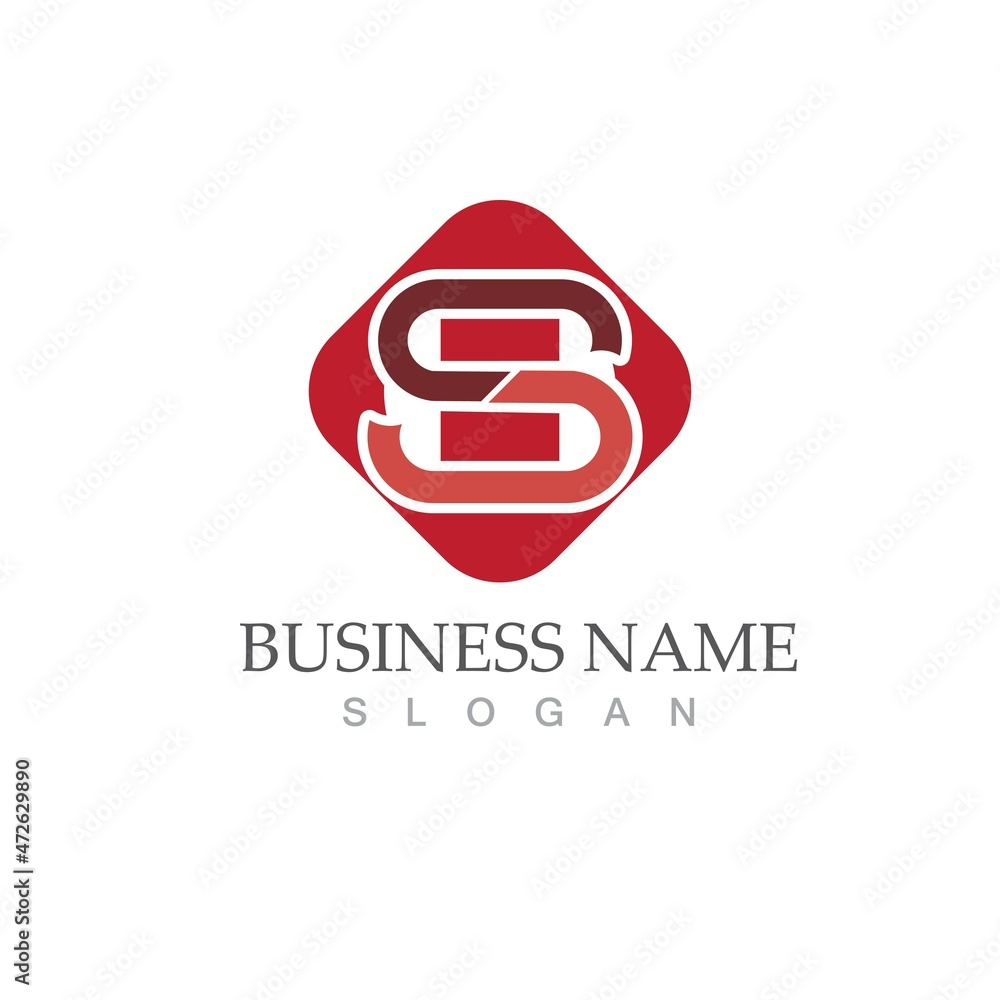 Business corporate S letter logo Business corporate S letter logo