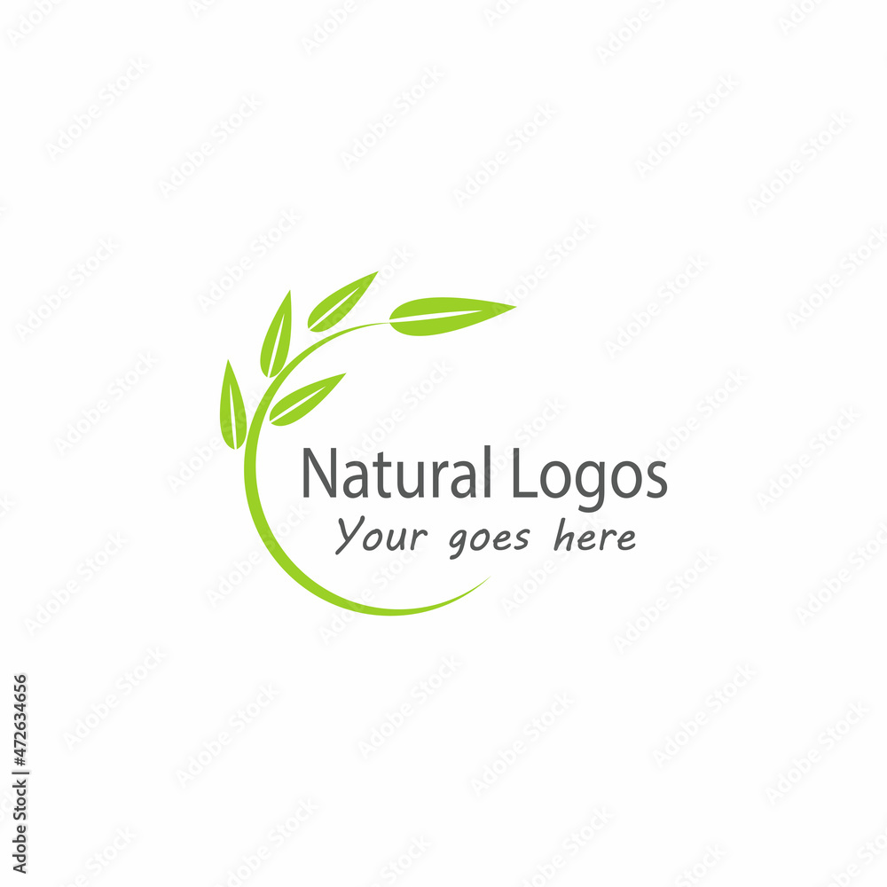 Leaf icon Vector Illustration design Logo template Leaf icon Vector Illustration design Logo template