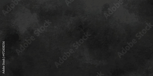black old wall cracked concrete background / abstract black texture, vintage old background