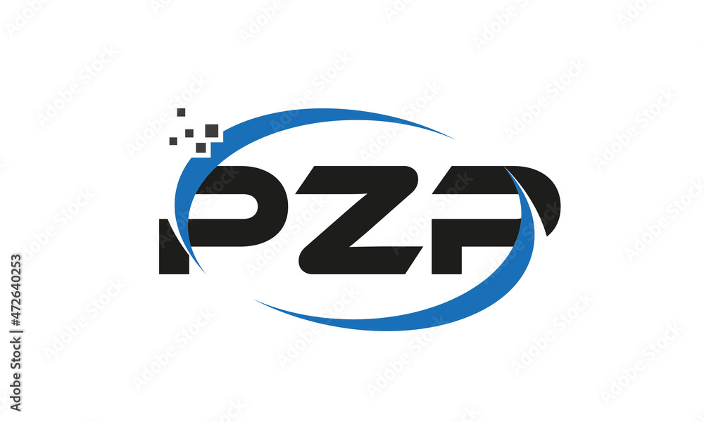 dots or points letter PZP technology logo designs concept vector Template Element dots or points letter PZP technology logo designs concept vector Template Element