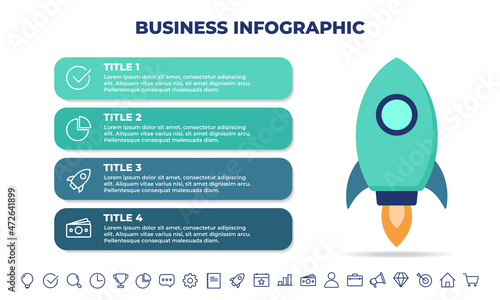startup infographic design template.business infographic template for presentations, banner, workflow layout, process diagram, flow chart and how it work