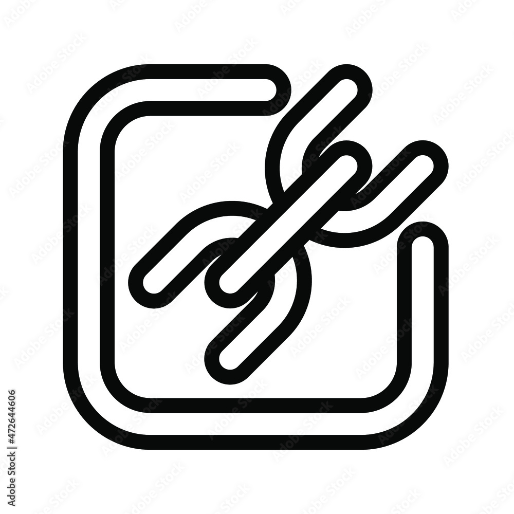 chain link icon.- Link sign. Vector illustration chain link icon.- Link sign. Vector illustration