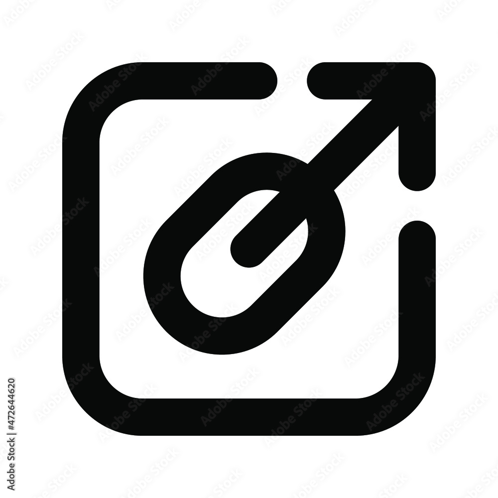 chain link icon.- Link sign. Vector illustration chain link icon.- Link sign. Vector illustration