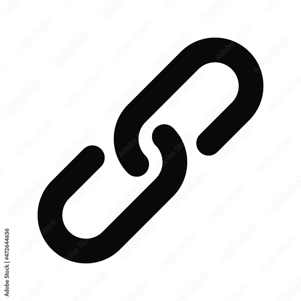 chain link icon.- Link sign. Vector illustration chain link icon.- Link sign. Vector illustration