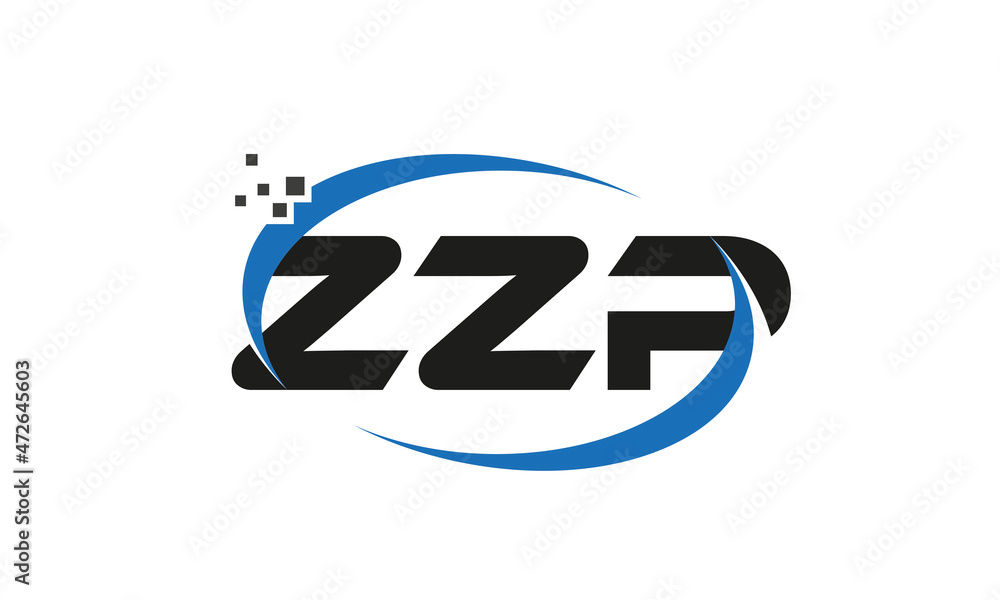 dots or points letter ZZP technology logo designs concept vector Template Element dots or points letter ZZP technology logo designs concept vector Template Element