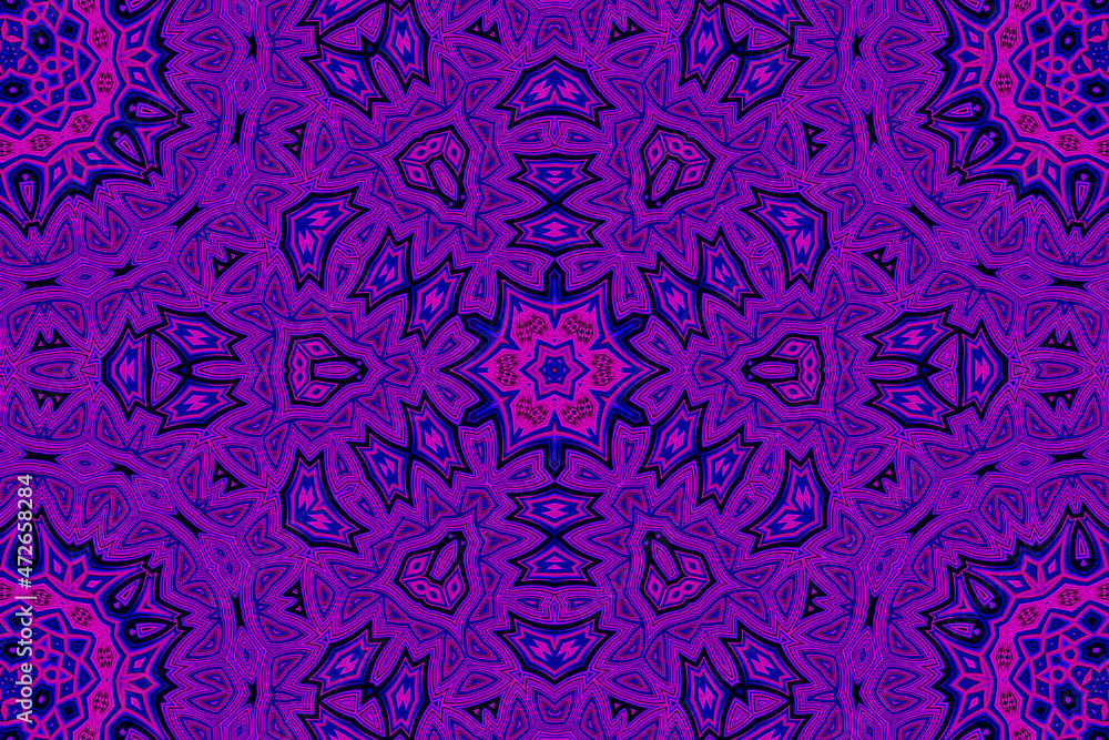 Purple blue Abstract kaleidoscope background. kaleidoscope texture design. multicolor kaleidoscope. Kaleidoscopic pattern. Mandala pattern. Batik Pattern Purple blue Abstract kaleidoscope background. kaleidoscope texture design. multicolor kaleidoscope. Kaleidoscopic pattern. Mandala pattern. Batik Pattern