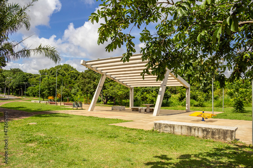 Um detalhe do Parque Macambira Anicuns em Goiânia. photo