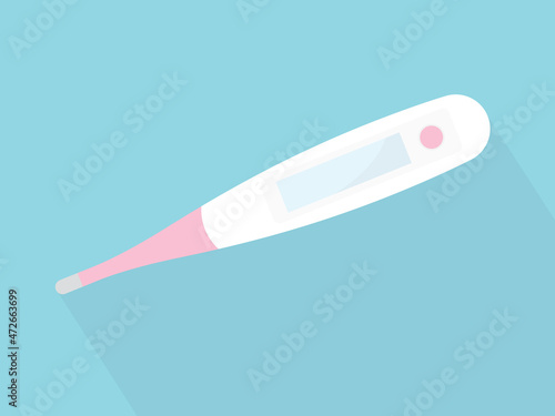electric thermometer icon - vector illustration