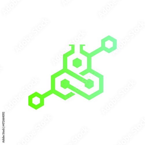 Logo Labs Digital Tech vector