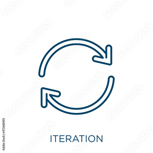 Fotografie iteration icon