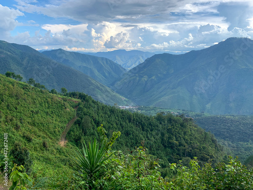 Guatemala, Coban, Quiche, Alta Verapaz, mountain, landscape, nature, sky, mountains, summer, alps, forest, panorama, green, travel, clouds, view, hill, trees, valley, snow, tree, hiking, peak, grass,  photo