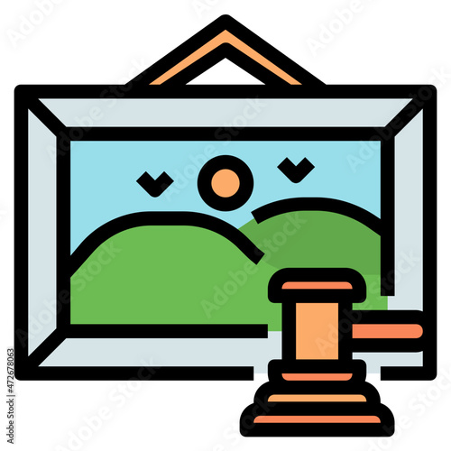 picture Color line icon