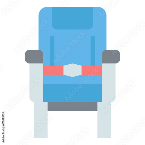 seat flat icon